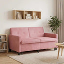 Sovesofa Lyserød Stof