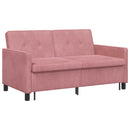 Sovesofa Lyserød Stof