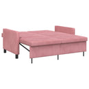 Sovesofa Lyserød Stof
