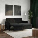 Sovesofa Sort Stof