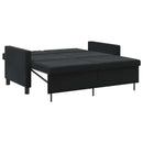 Sovesofa Sort Stof