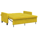Sovesofa Gul Stof