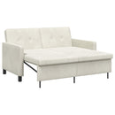 Sovesofa Cremefarvet Stof