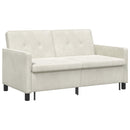 Sovesofa Cremefarvet Stof