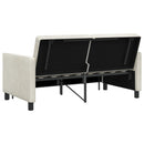 Sovesofa Cremefarvet Stof
