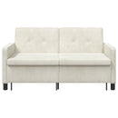 Sovesofa Cremefarvet Stof