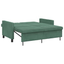 Sovesofa Havgrøn Stof