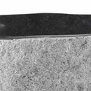 Vask Grå (32-37) x (27-30) x 12 cm Flodsten Oval