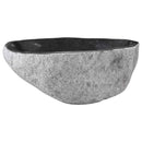 Vask Grå (32-37) x (27-30) x 12 cm Flodsten Oval