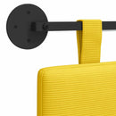 Hængende sengegavl Lys Gul Velourstof