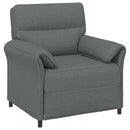 Sofa Sæt 2 stk. Mørkegrå Stof