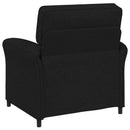 Sofa Sæt 2 stk. Sort Stof