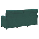 Sofa Sæt 2 stk. Mørkegrøn Stof