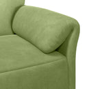 Sofa Sæt 2 stk. Lys grøn Fløjl