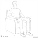 Sofa Sæt 2 stk. Turkis Fløjl