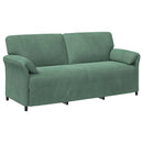 Sofa Sæt 2 stk. Havgrøn Fløjl