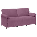Sofa Sæt 2 stk. Lilla Fløjl