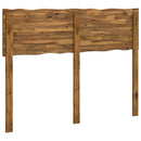 Sengegavl med naturkant ROSTOCK Naturfarvet 160 cm