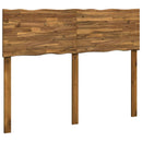Sengegavl med naturkant ROSTOCK Naturfarvet 140 cm