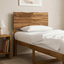 Sengegavl med naturkant ROSTOCK Naturfarvet 100 cm