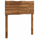 Sengegavl med naturkant ROSTOCK Naturfarvet 100 cm