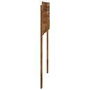 Sengegavl med naturkant ROSTOCK Naturfarvet 75 cm