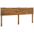Sengegavl med naturkant ROSTOCK Naturfarvet 180 cm