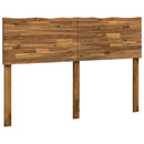 Sengegavl med naturkant ROSTOCK Naturfarvet 150 cm