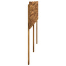 Sengegavl med naturkant ROSTOCK Naturfarvet 150 cm