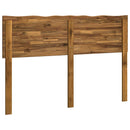 Sengegavl med naturkant ROSTOCK Naturfarvet 135 cm