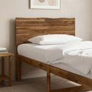 Sengegavl med naturkant ROSTOCK Naturfarvet 75 cm