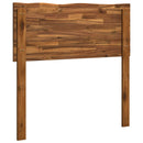 Sengegavl med naturkant ROSTOCK Naturfarvet 90 cm