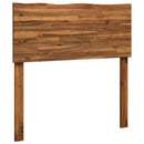Sengegavl med naturkant ROSTOCK Naturfarvet 75 cm