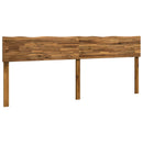Sengegavl med naturkant ROSTOCK Naturfarvet 180 cm