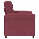 Sofa 100% polyester metalramme MDF, Krydsfinér