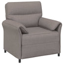 Sofa 100% polyester metalramme MDF, Krydsfinér