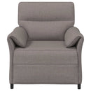 Sofa 100% polyester metalramme MDF, Krydsfinér