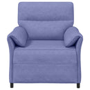 Sofa 100% polyester metalramme MDF, Krydsfinér