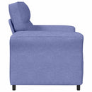 Sofa 100% polyester metalramme MDF, Krydsfinér