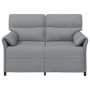 Sofa 100% polyester metalramme MDF, Krydsfinér