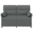 Sofa 100% polyester metalramme MDF, Krydsfinér