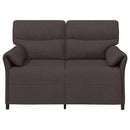 Sofa 100% polyester metalramme MDF, Krydsfinér