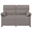 Sofa 100% polyester metalramme MDF, Krydsfinér