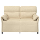 Sofa 100% polyester metalramme MDF, Krydsfinér
