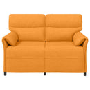 Sofa 100% polyester metalramme MDF, Krydsfinér