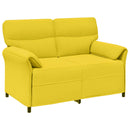 Sofa 100% polyester metalramme MDF, Krydsfinér