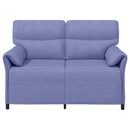 Sofa 100% polyester metalramme MDF, Krydsfinér