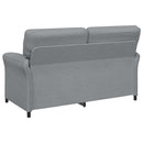 Sofa 100% polyester metalramme MDF, Krydsfinér