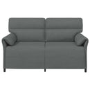 Sofa 100% polyester metalramme MDF, Krydsfinér