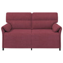Sofa 100% polyester metalramme MDF, Krydsfinér